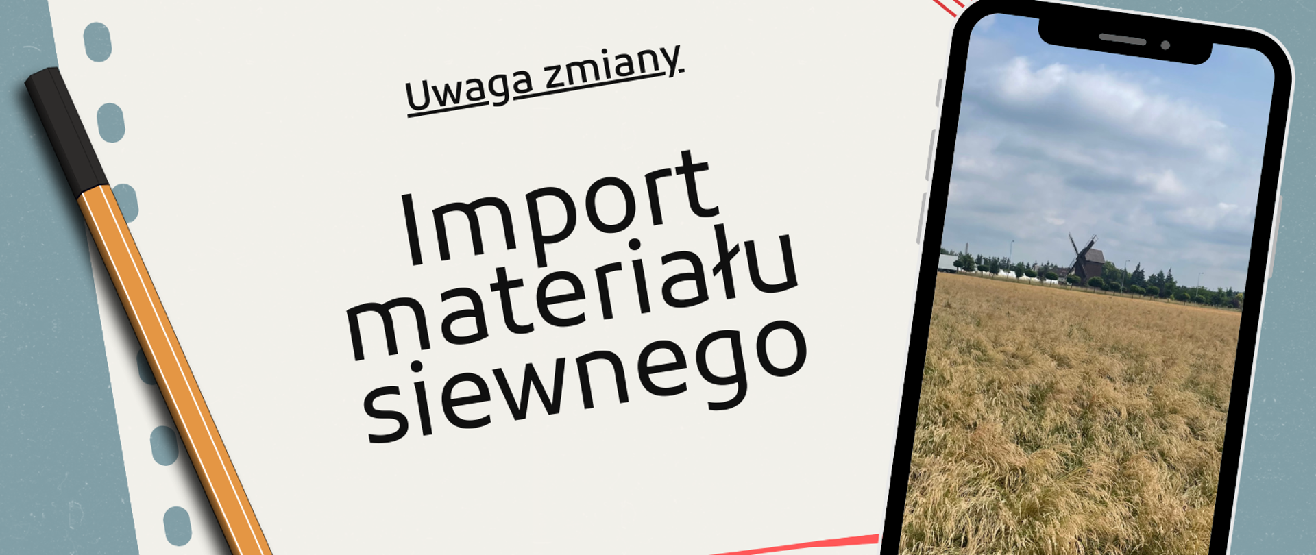 Zmiany w przepisach dotyczących importu materiału siewnego