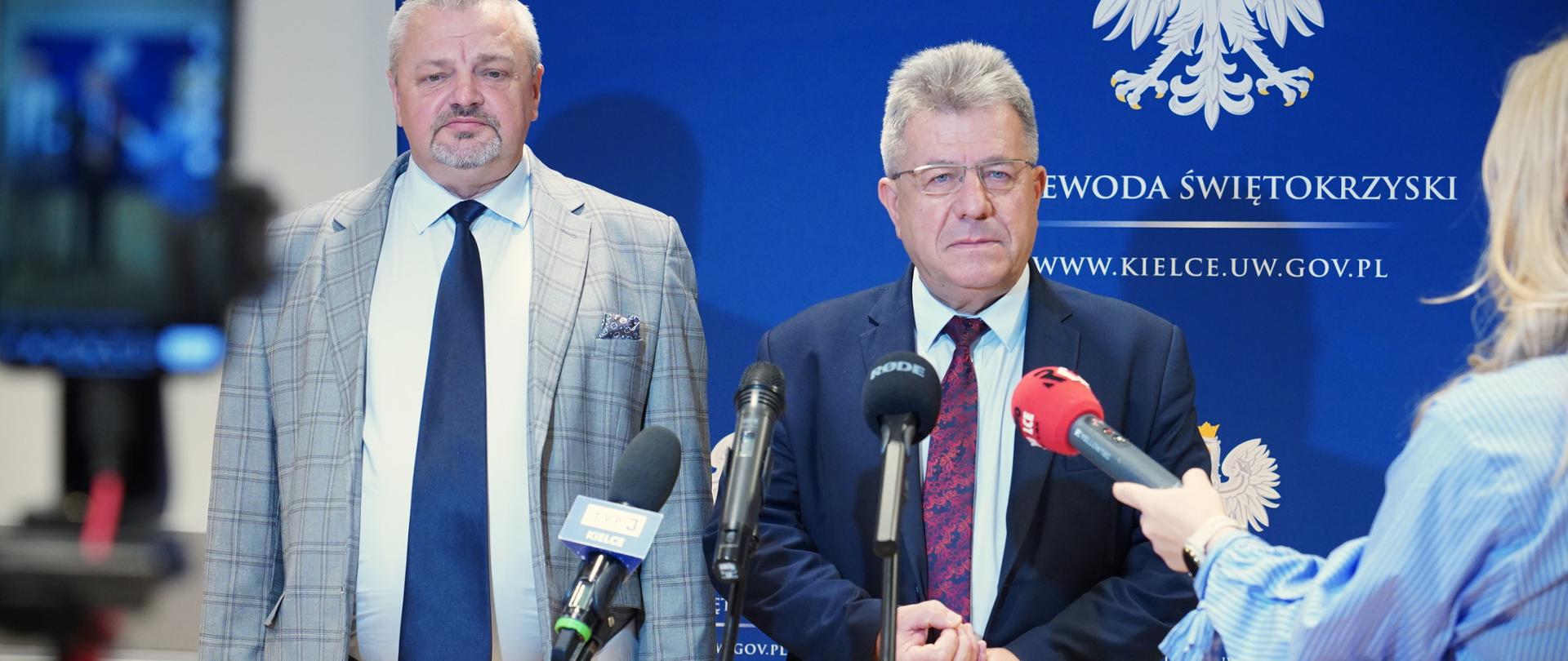 Briefing prasowy wojewody