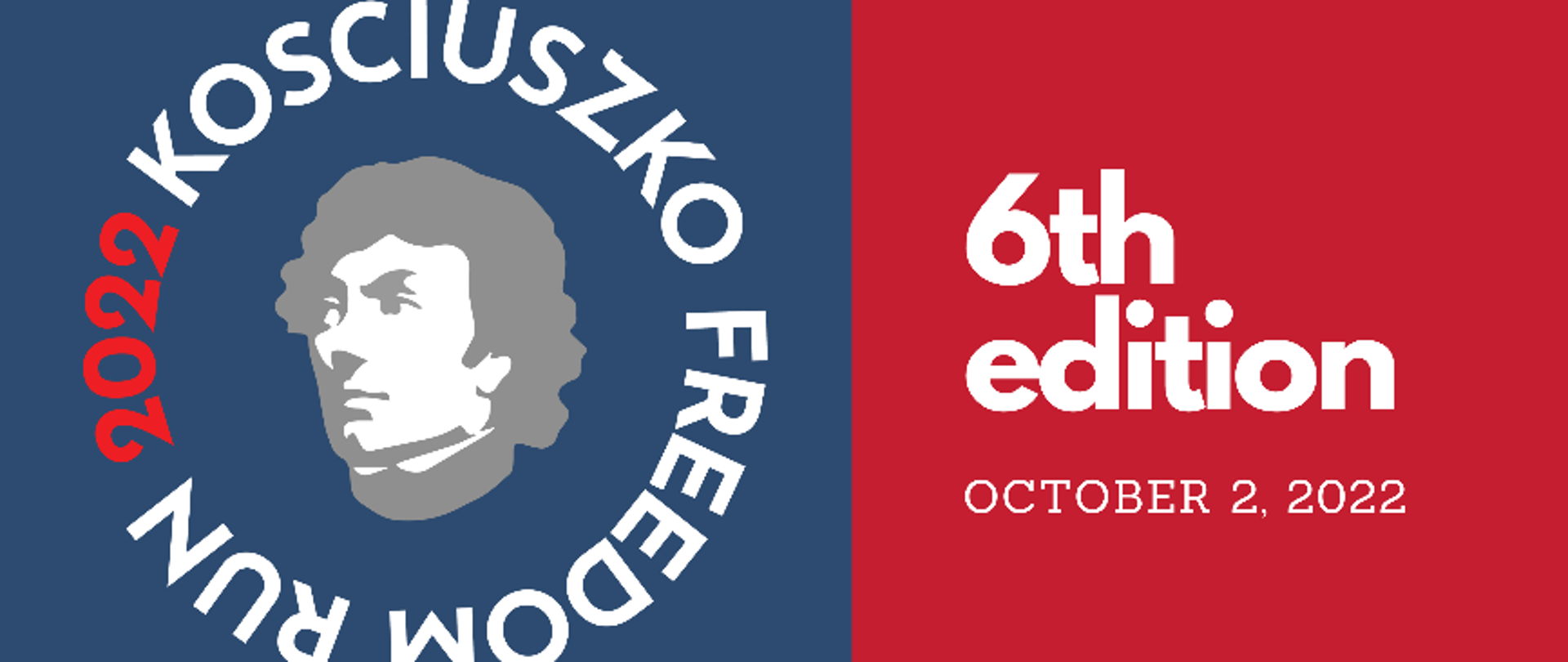 Kościuszko Freedom Run, plansza z plakatem