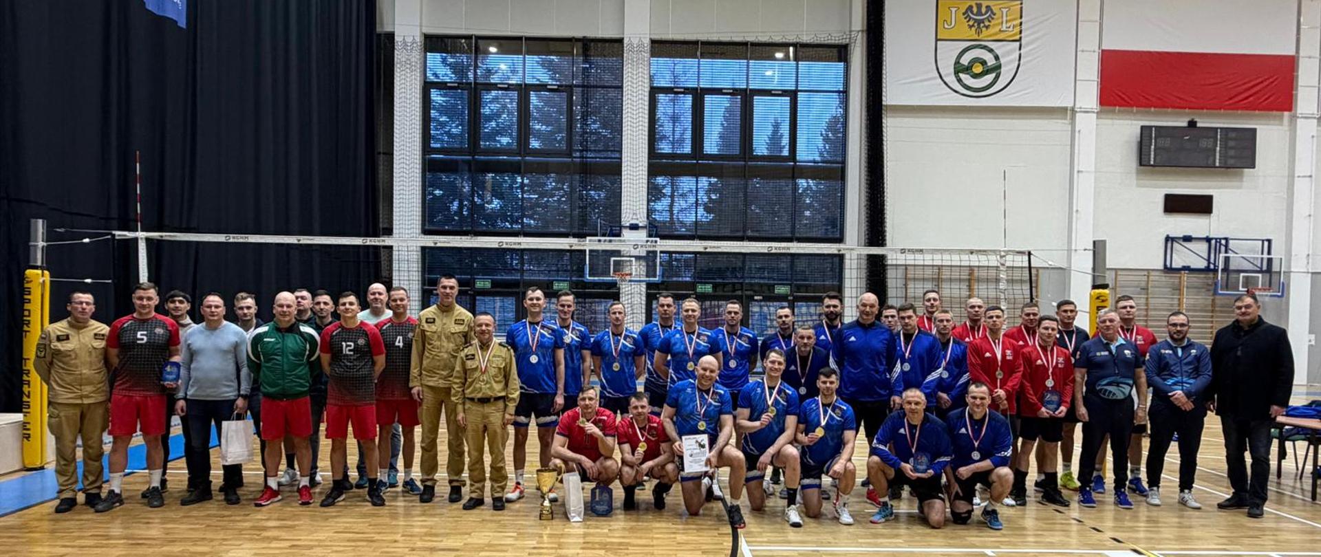 Finał Mistrzostw Dolnośląskich Strażaków PSP w Piłce Siatkowej