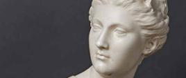 Jean-Antoine Houdon, Popiersie bogini Diany, 1777–1780, marmur / Muzeum Łazienki Królewskie w Warszawie