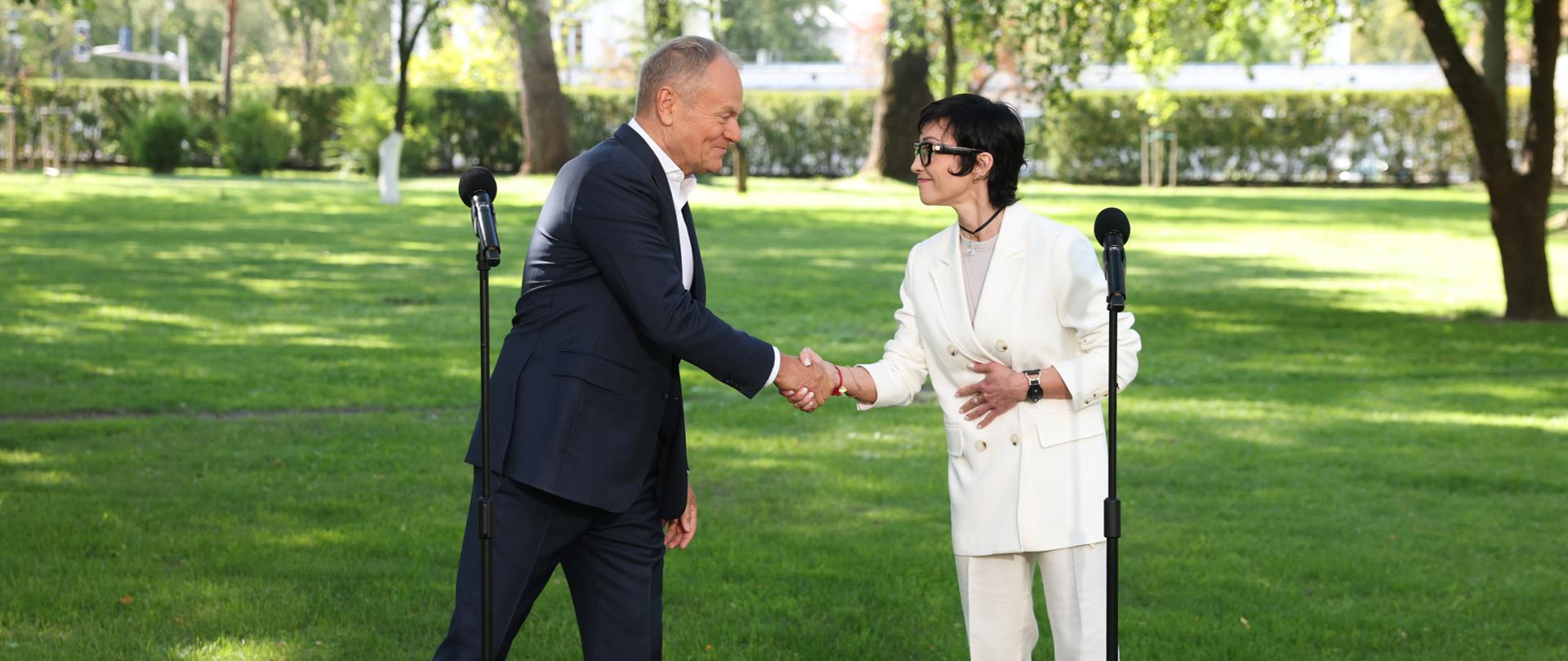 PM Donald Tusk with Newly Appointed Government Plenipotentiary for the Promotion of the Polish National Brand