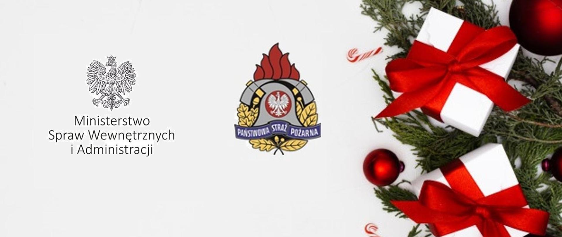 Życzenia MSWiA i KG PSP