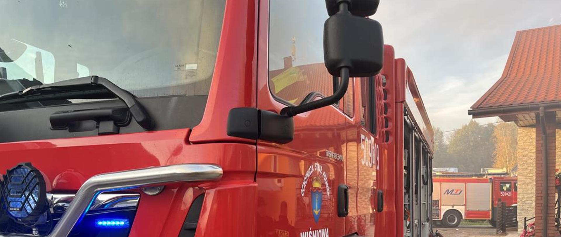 Działania Gaśnicze podczas pożaru budynku gospodarczego