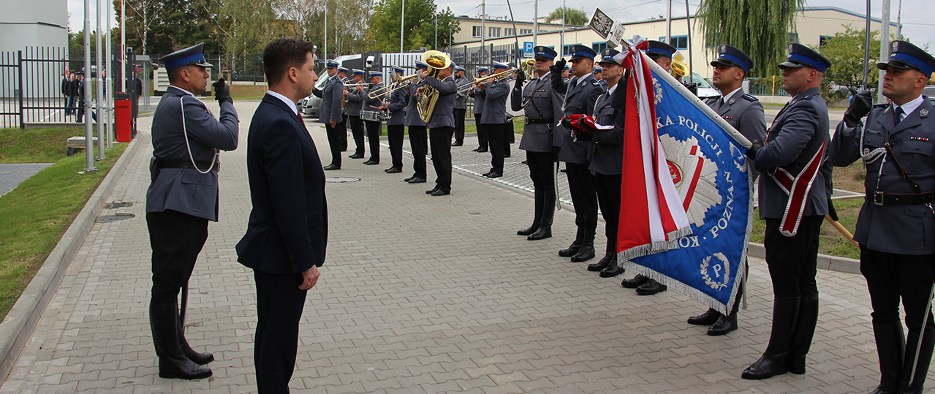 Uroczystość otwarcia nowej siedziby Komendy Miejskiej Policji w Kaliszu