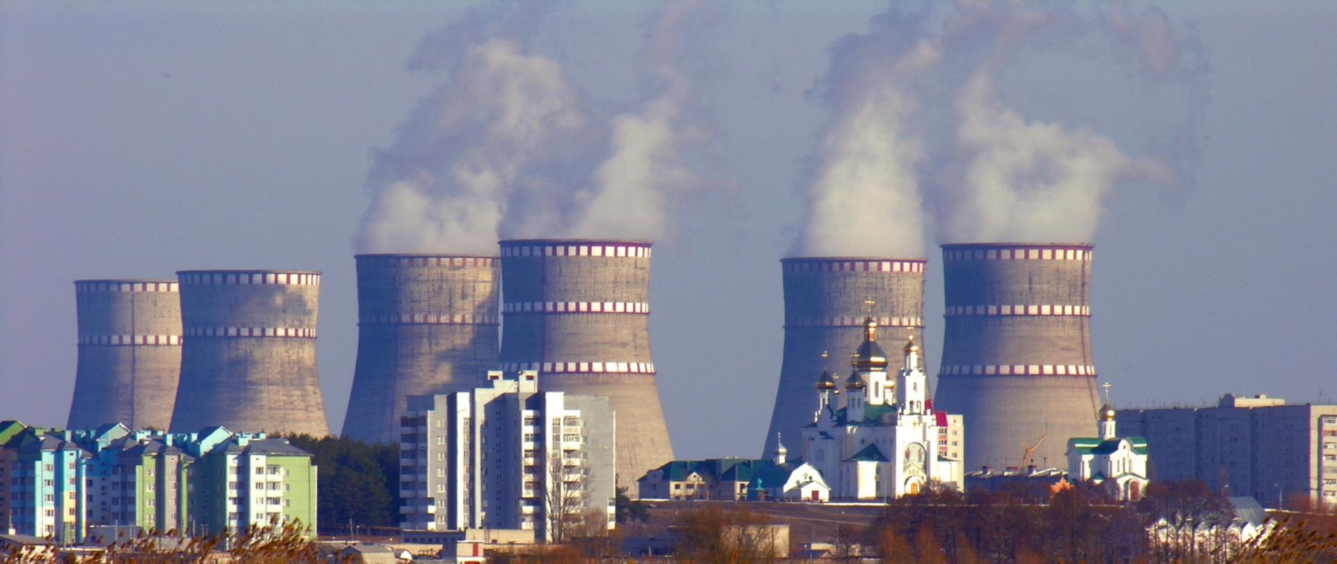 Widok na EJ Równe na Ukrainie 