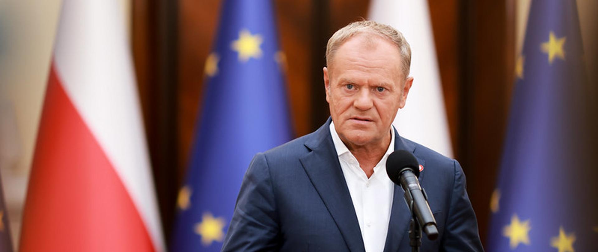 Konferencja prasowa Premiera po Radzie Bezpieczeństwa Narodowego