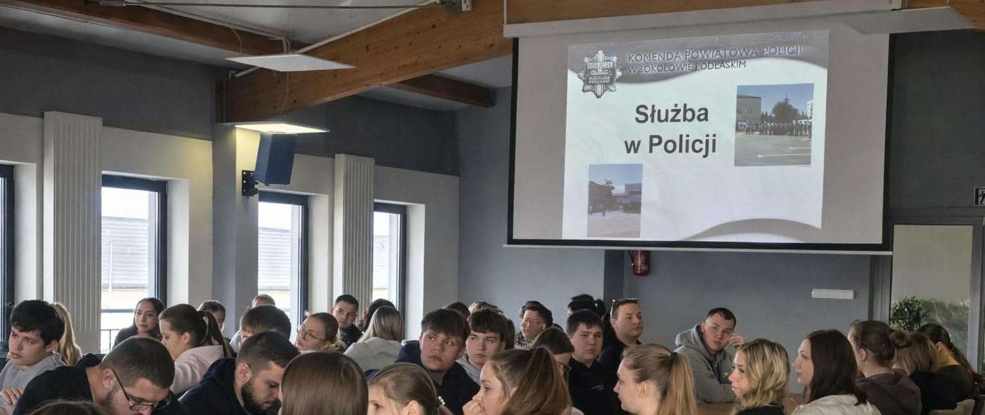 Spotkanie z przedstawicielami Komendy Powiatowej w Sokołowie Podlaskim