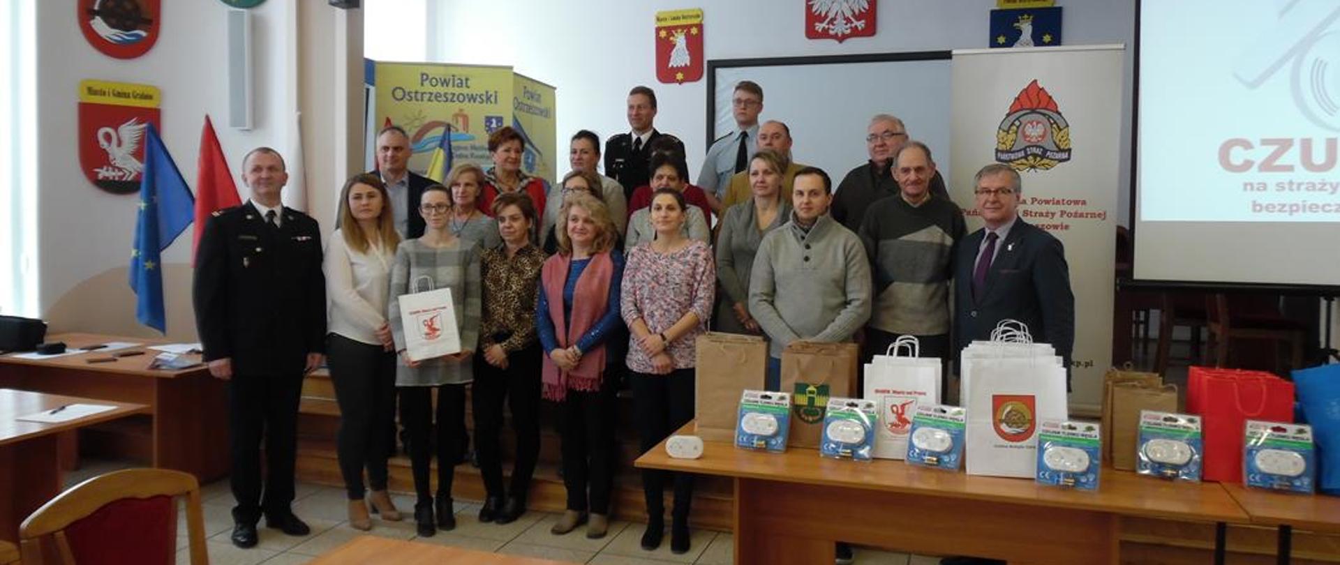 Rozdanie czujek tlenku węgla w ramach konkursu