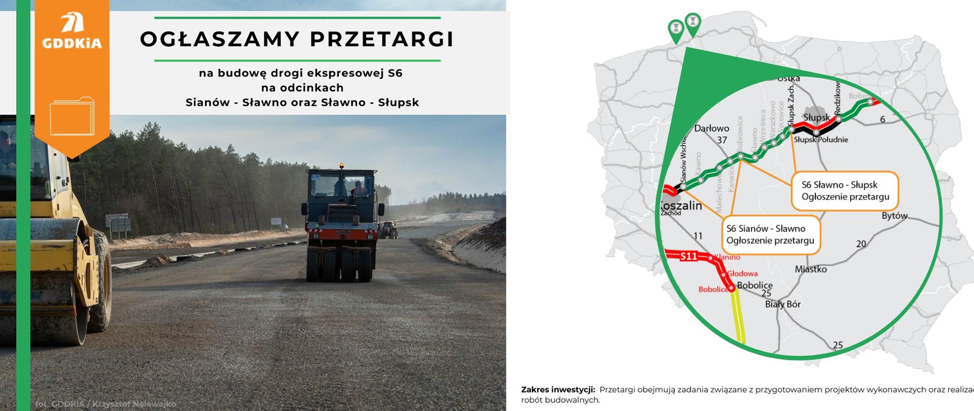 Ogłaszamy dwa przetargi na S6