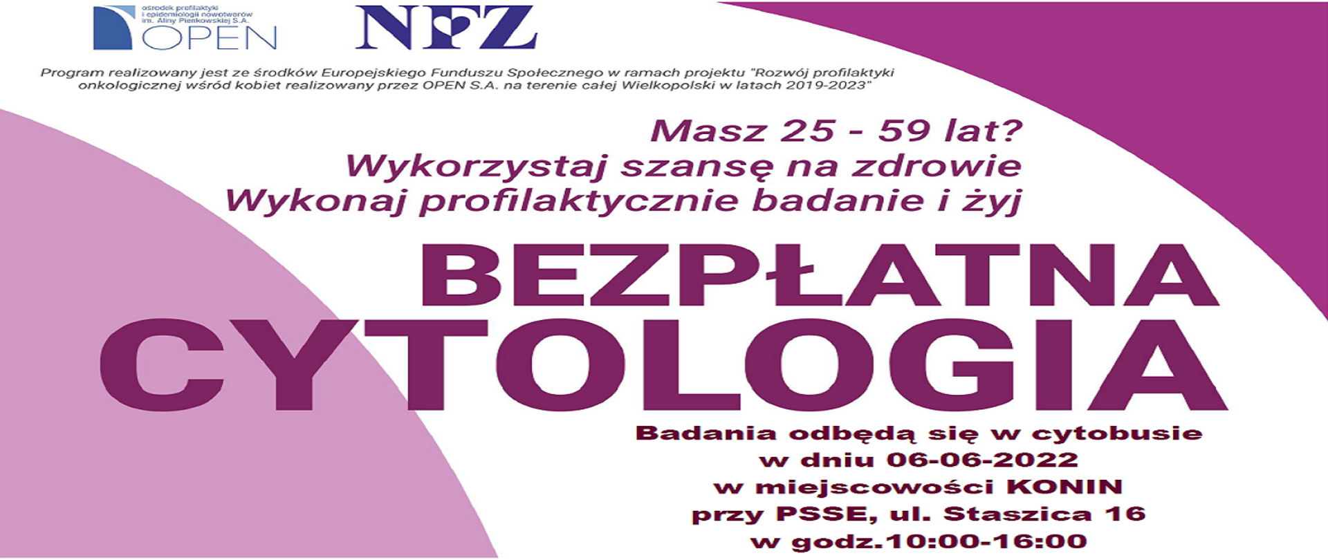 Cytobus przy PSSE w Koninie