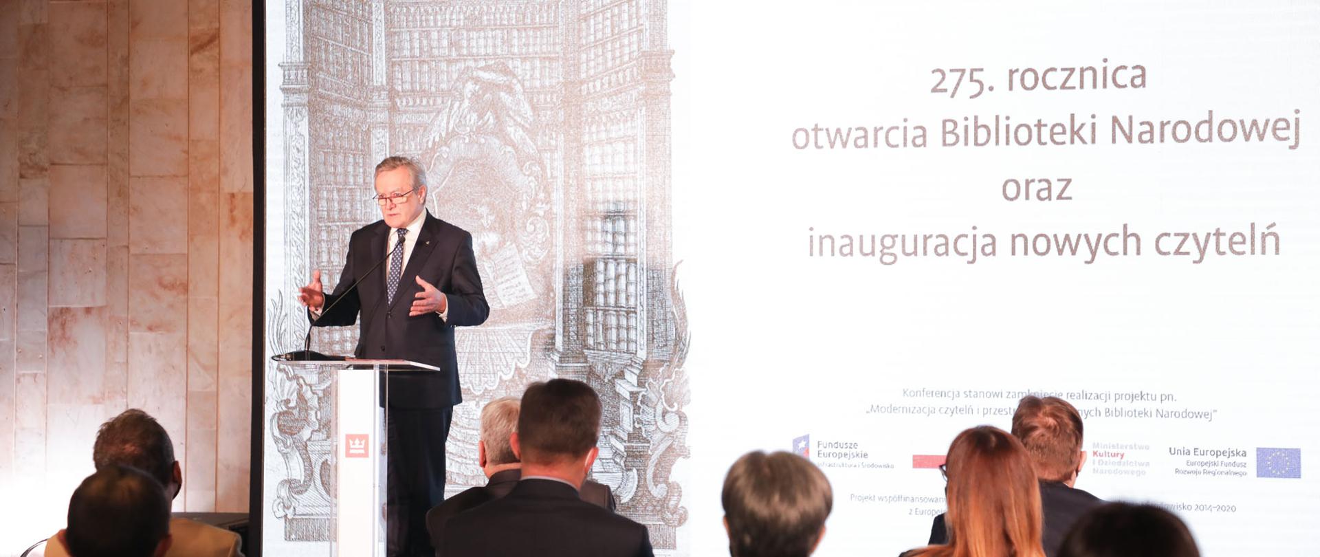 275. rocznica otwarcia Biblioteki Narodowej i inauguracja nowych czytelni, fot. Danuta Matloch