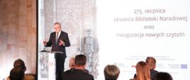 275. rocznica otwarcia Biblioteki Narodowej i inauguracja nowych czytelni, fot. Danuta Matloch