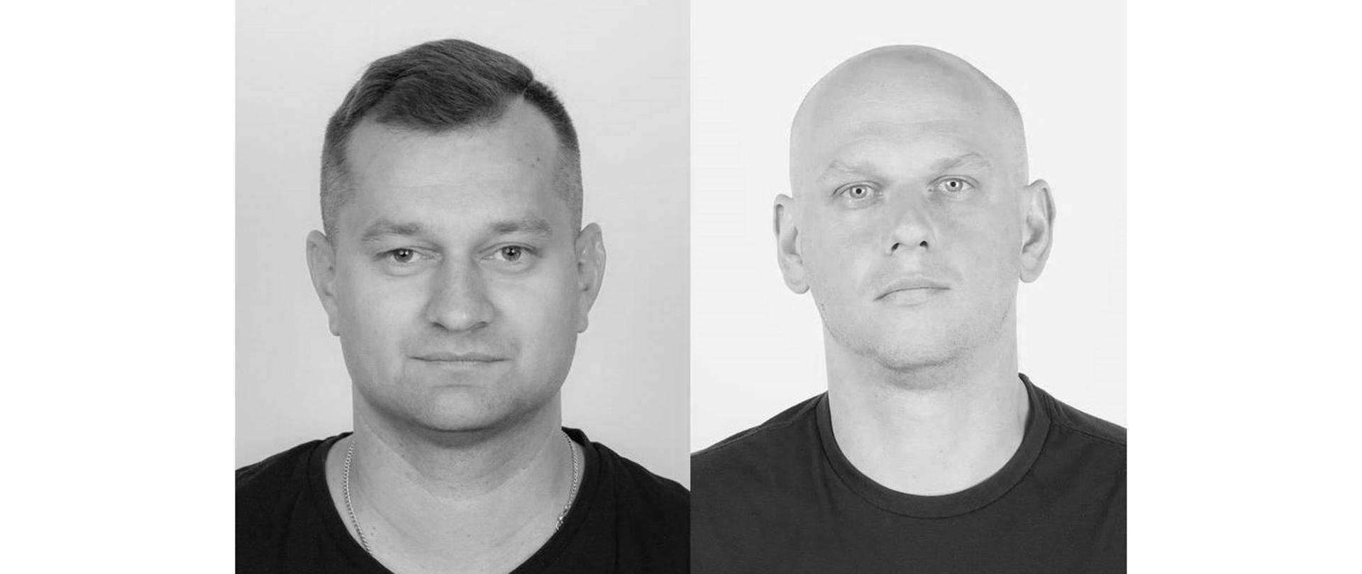Śp. st. ogn. Łukasz Włodarczyk i Śp. st. ogn. Patryk Michalsk