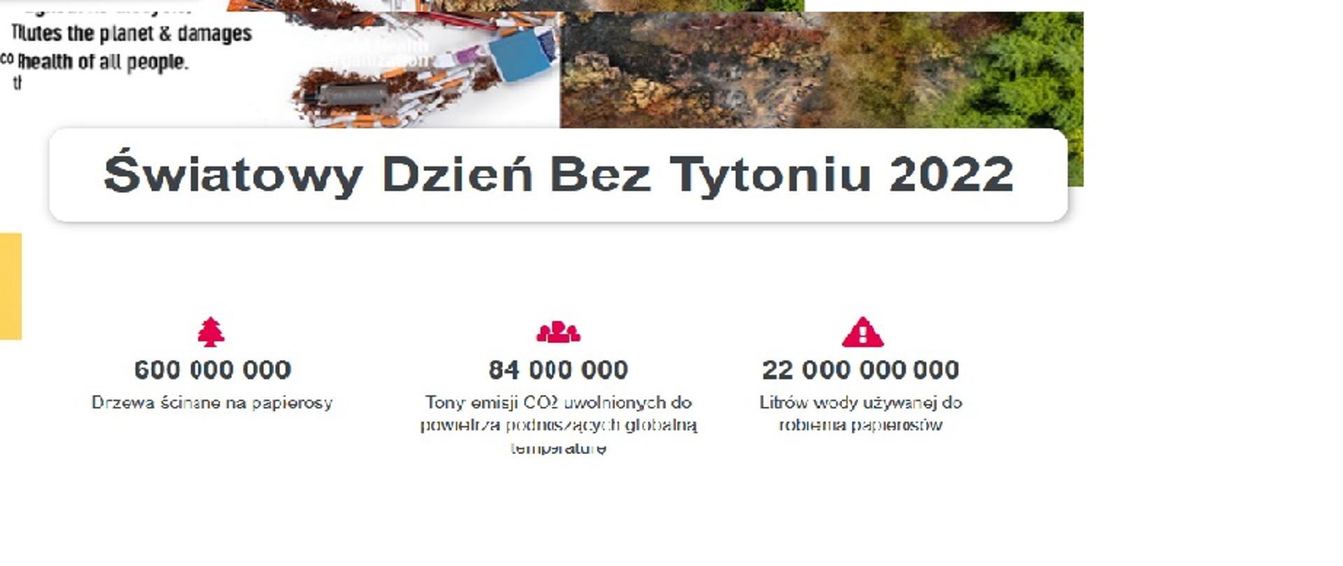 Światowy Dzień Bez Tytoniu 2022