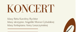 Informacja o koncercie