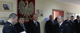 Uroczysty apel z okazji powołania na stanowisko Komendanta Powiatowego.