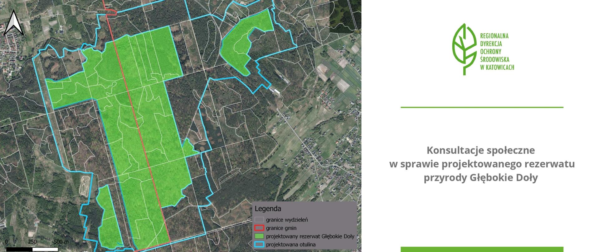 Konsultacje społeczne - rezerwat przyrody Głębokie Doły 