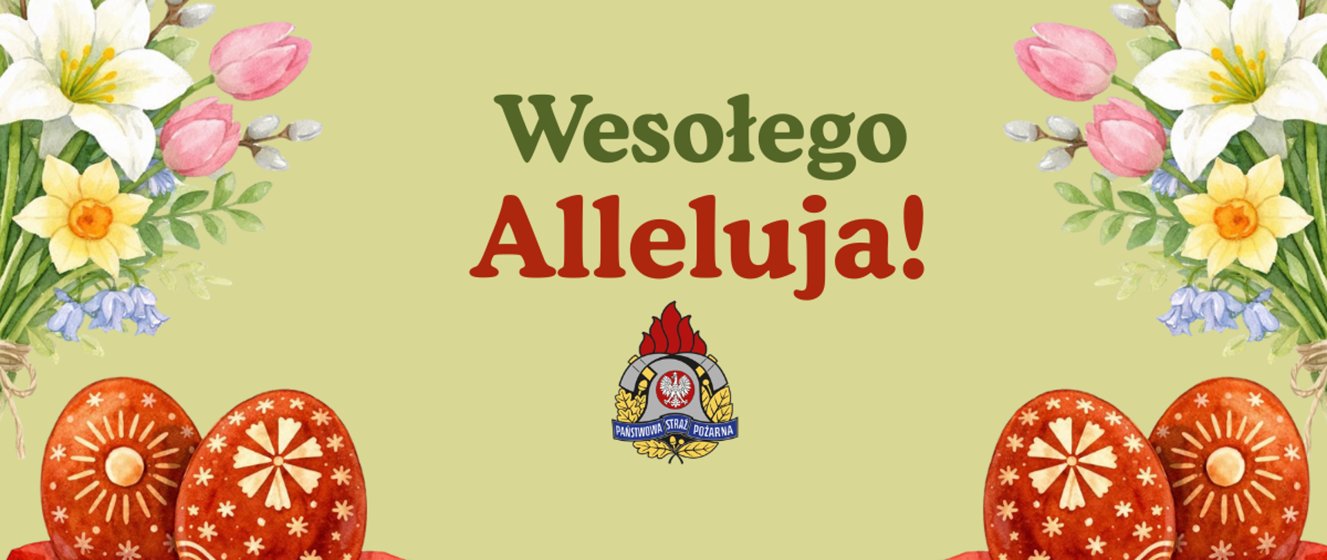 Wielkanocna karta świąteczna