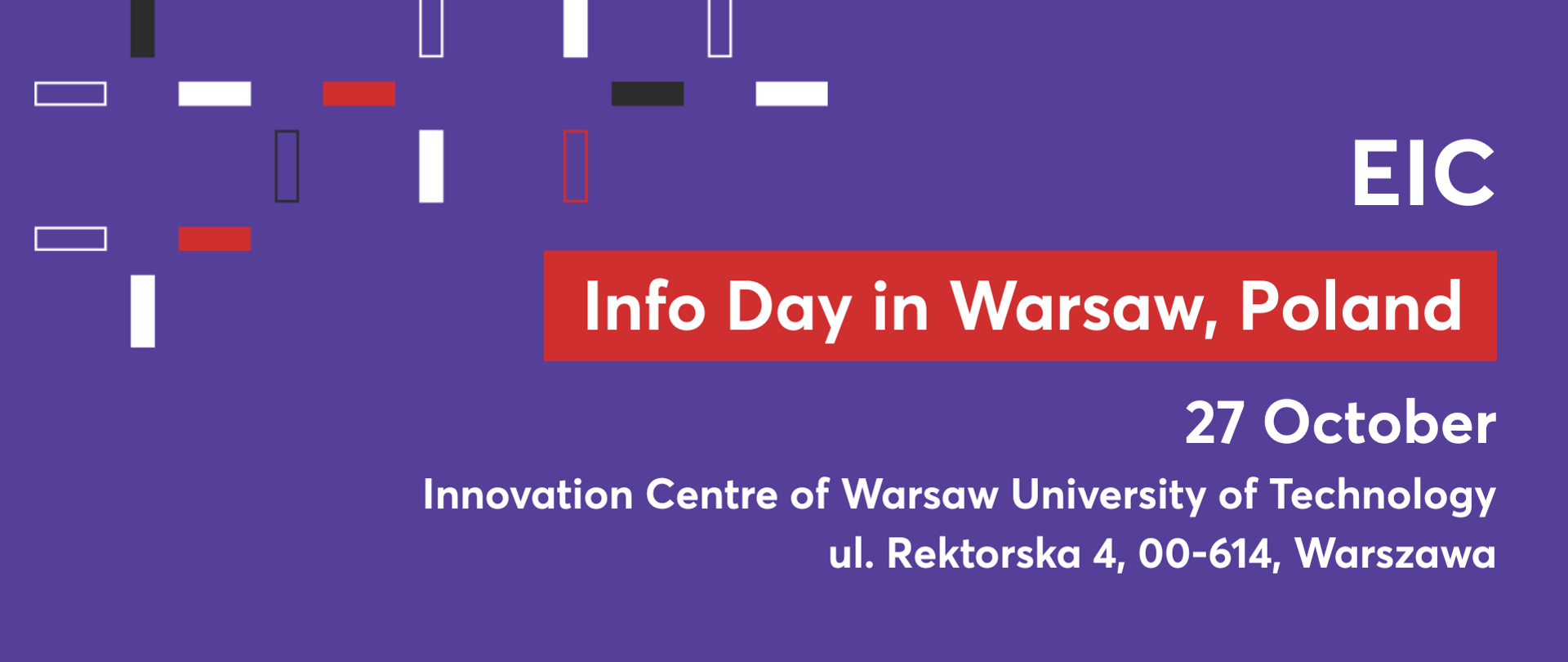 EIC Info Day w Warszawie 