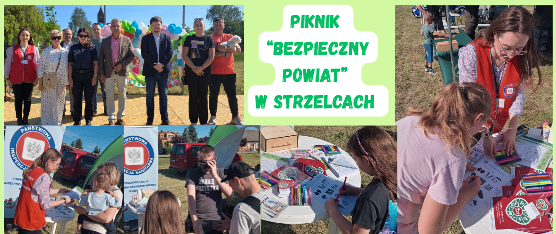 Piknik „Bezpieczny Powiat” w Strzelcach