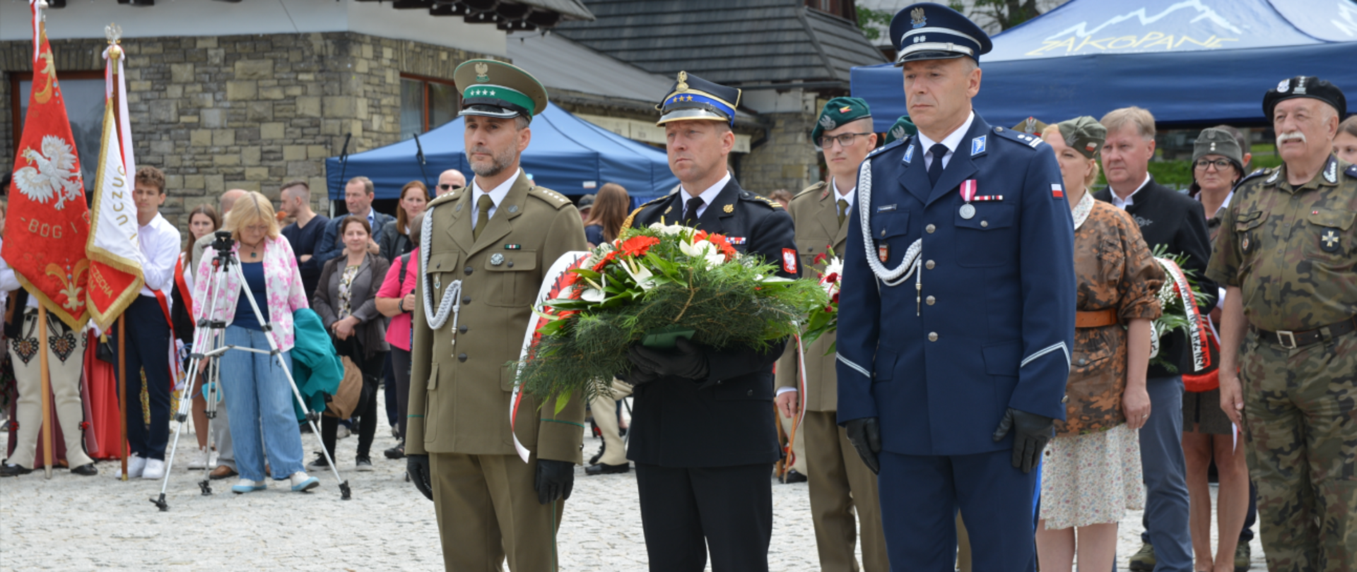 Odsłonięcie pomnika Kurierów Tatrzańskich