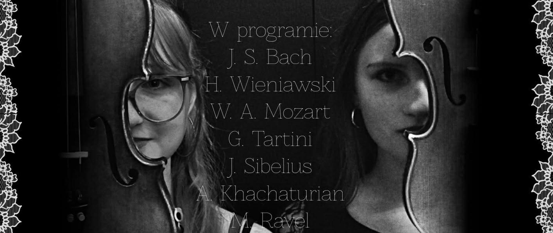 Recital dyplomowy - Amelia Półchłopek i Emilia Wójcik (skrzypce) 06.05.2026, godz. 16:00. Klasa Pani Kingi Bocheńskiej-Szostak. Przy fortepianie Markijan Iwaszkiewicz. W programie: J. S. Bach, H. Wieniawiski, W. A. Moozart, G. Tartini, J. Sibelius, A. Khachaturian, M. Ravel, P. Sarasate. Wstęp Wolny! Sala Koncertowa PSM Wadowice