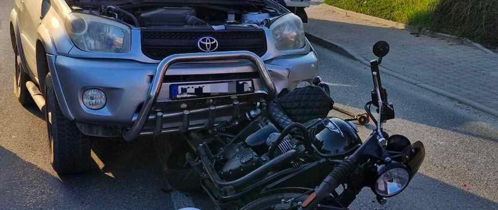 Wypadek w m. Dobczyce