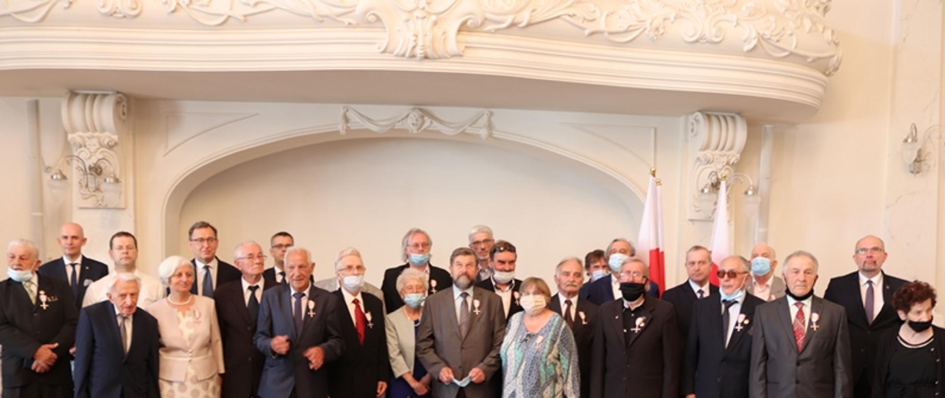 Uroczystość wręczenia Krzyży Wolności i Solidarności