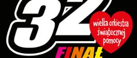 Zdjęcie przedstawia logo 32. Finału Wielkiej Orkiestry Świątecznej Pomocy