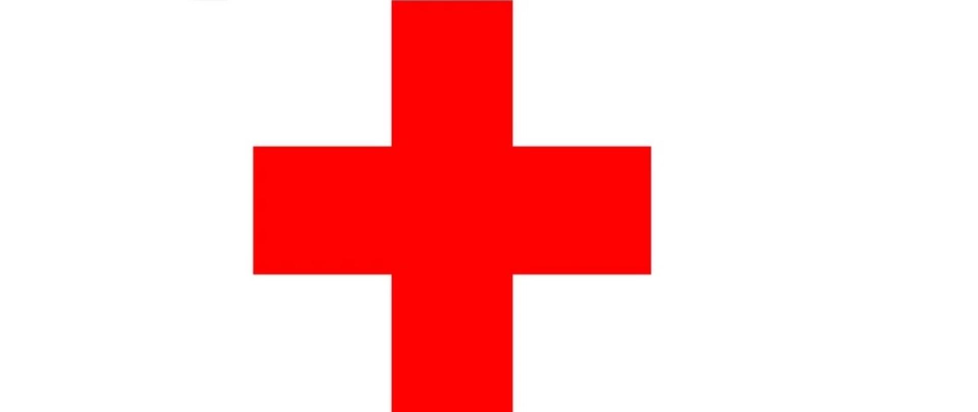 Znak czerwonego krzyża