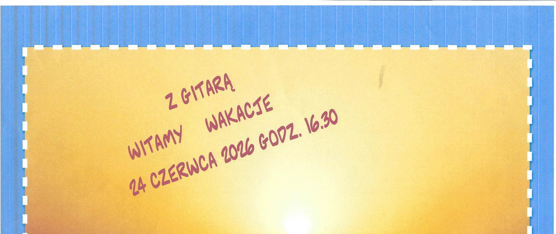 witamy wakacje