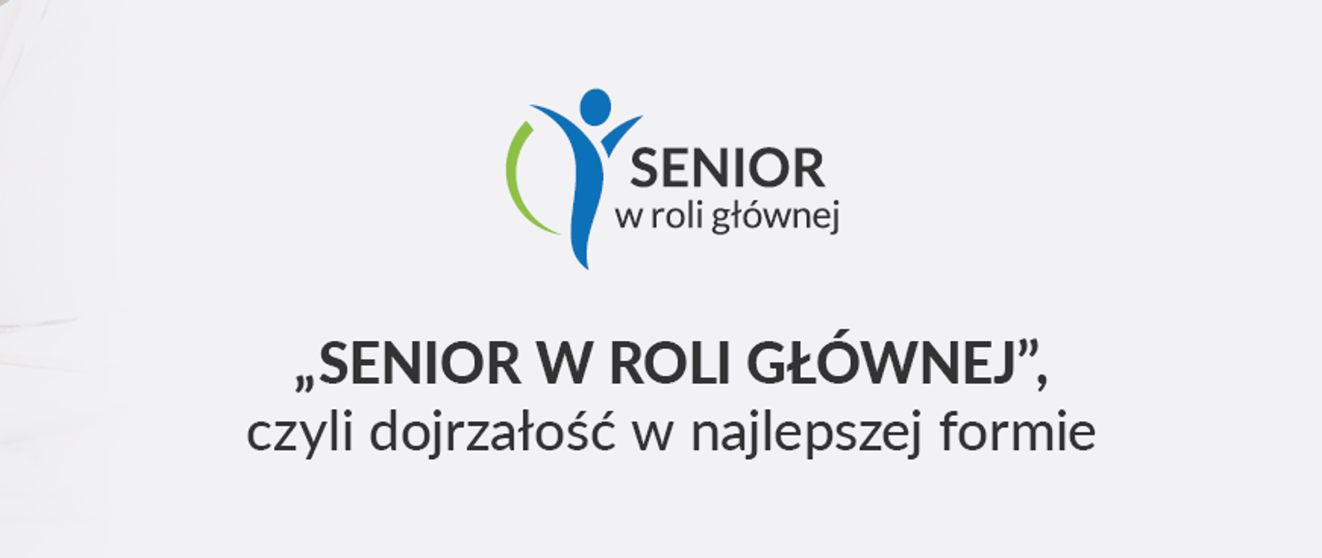Senior w roli głównej