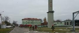Ćwiczenia na zakładzie o dużym ryzyku wystąpienia poważnej awarii przemysłowej MARK GAZ w Gostyninie