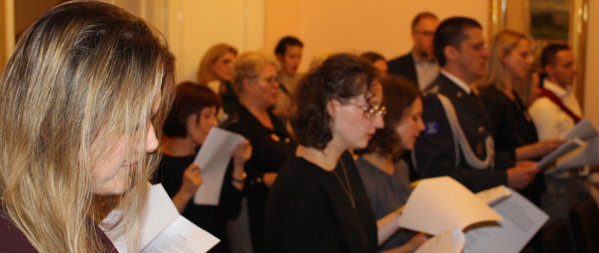 Wieczór pieśni patriotycznych w Ambasadzie RP w Budapeszcie (11 listopada 2022)