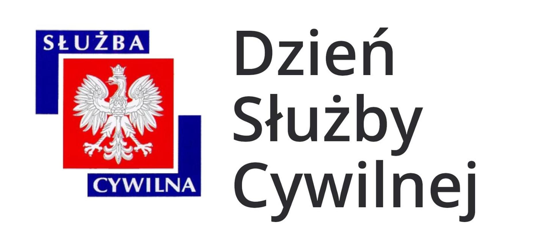 Napis Dzień Służby Cywilnej