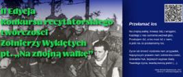 II edycja konkursu recytatorskiego twórczości Żołnierzy Wyklętych pt. „Na znojną walkę”