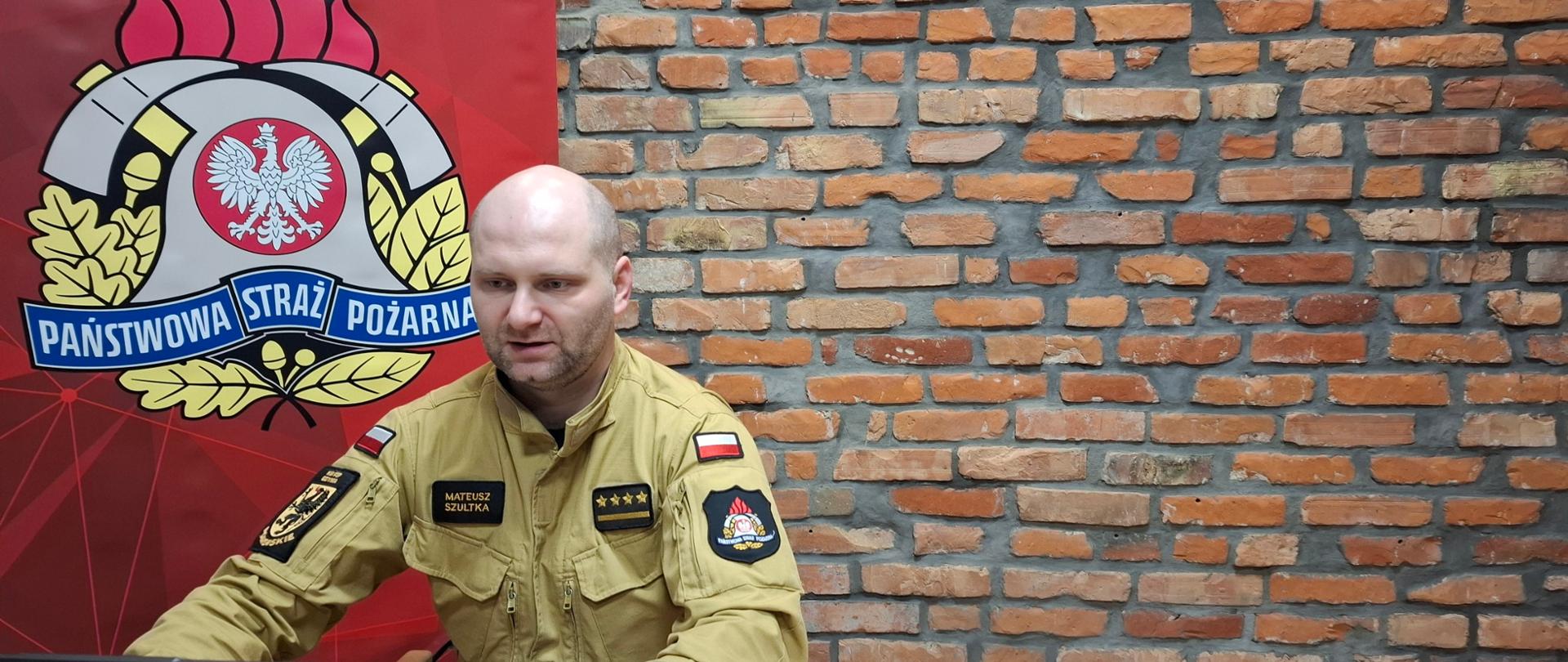 Wideokonferencyjne doskonalenie zawodowe pomorskich strażaków