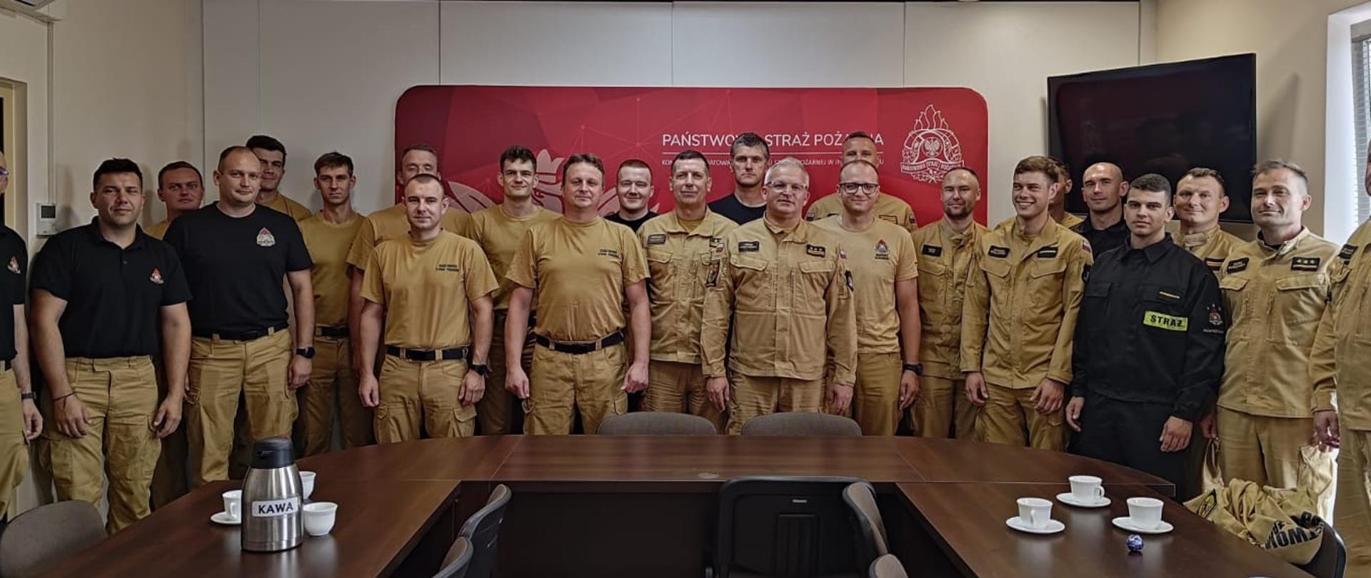Spotkanie inowrocławskich komendantów ze sportowcami