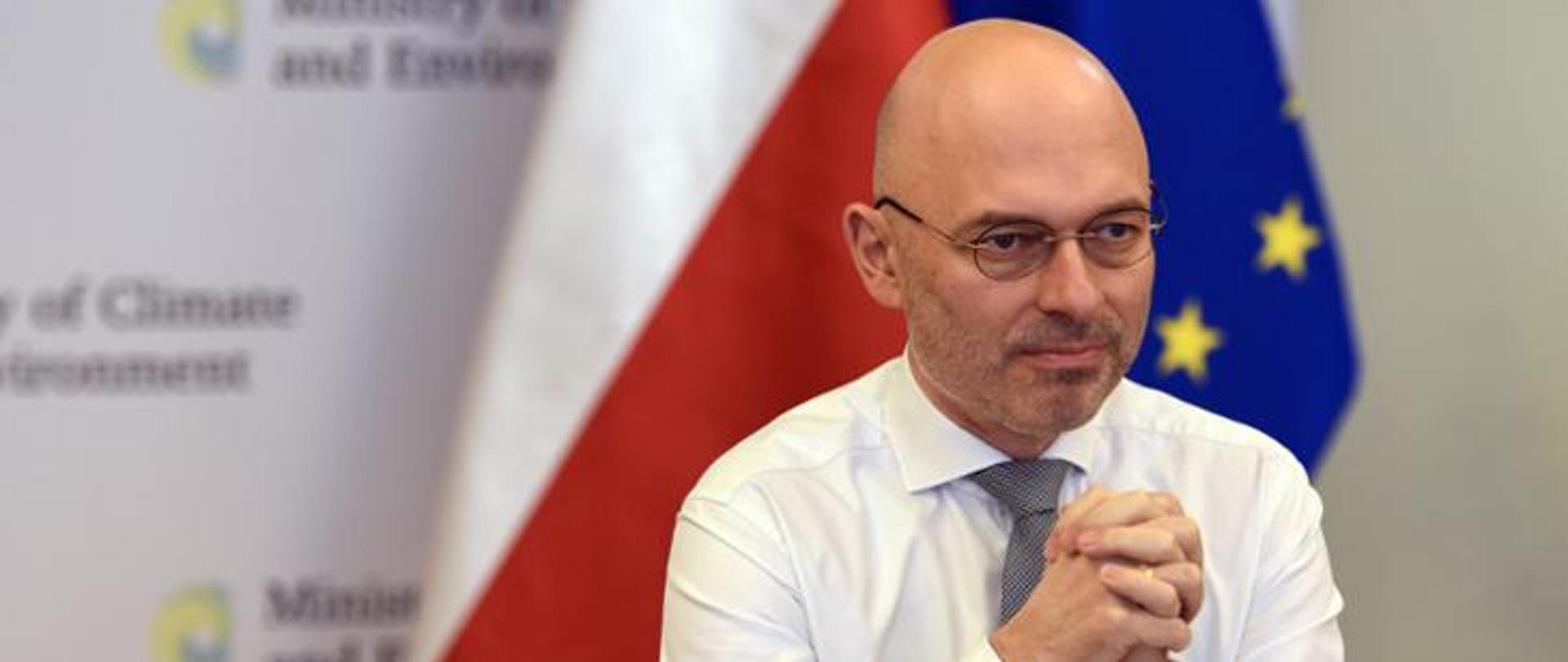 Minister klimatu i środowiska Michał Kurtyka