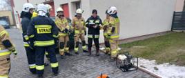 Zakończenie szkolenia podstawowego strażaków ratowników Ochotniczych Straży Pożarnych