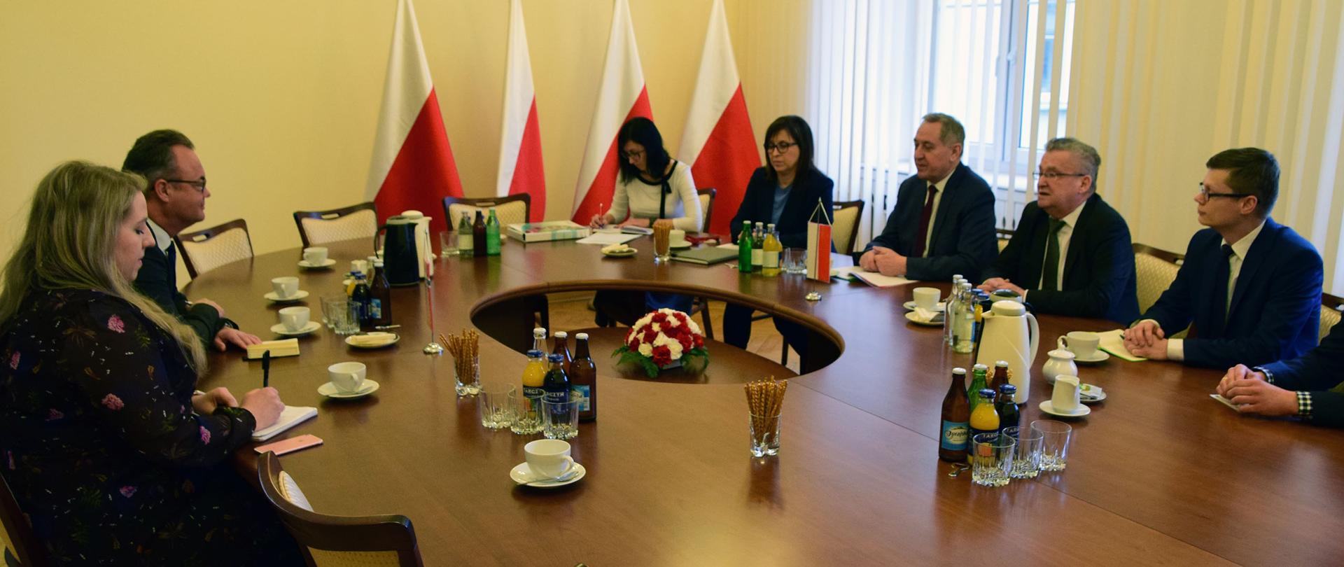 Meeting with the Ambassador of Norway Olav Myklebust