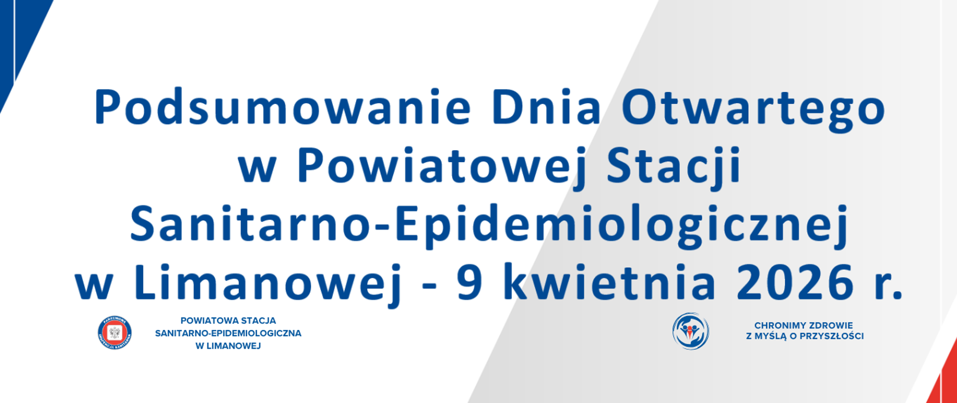 Podsumowanie Dnia Otwartego w Powiatowej Stacji Sanitarno-Epidemiologicznej w Limanowej