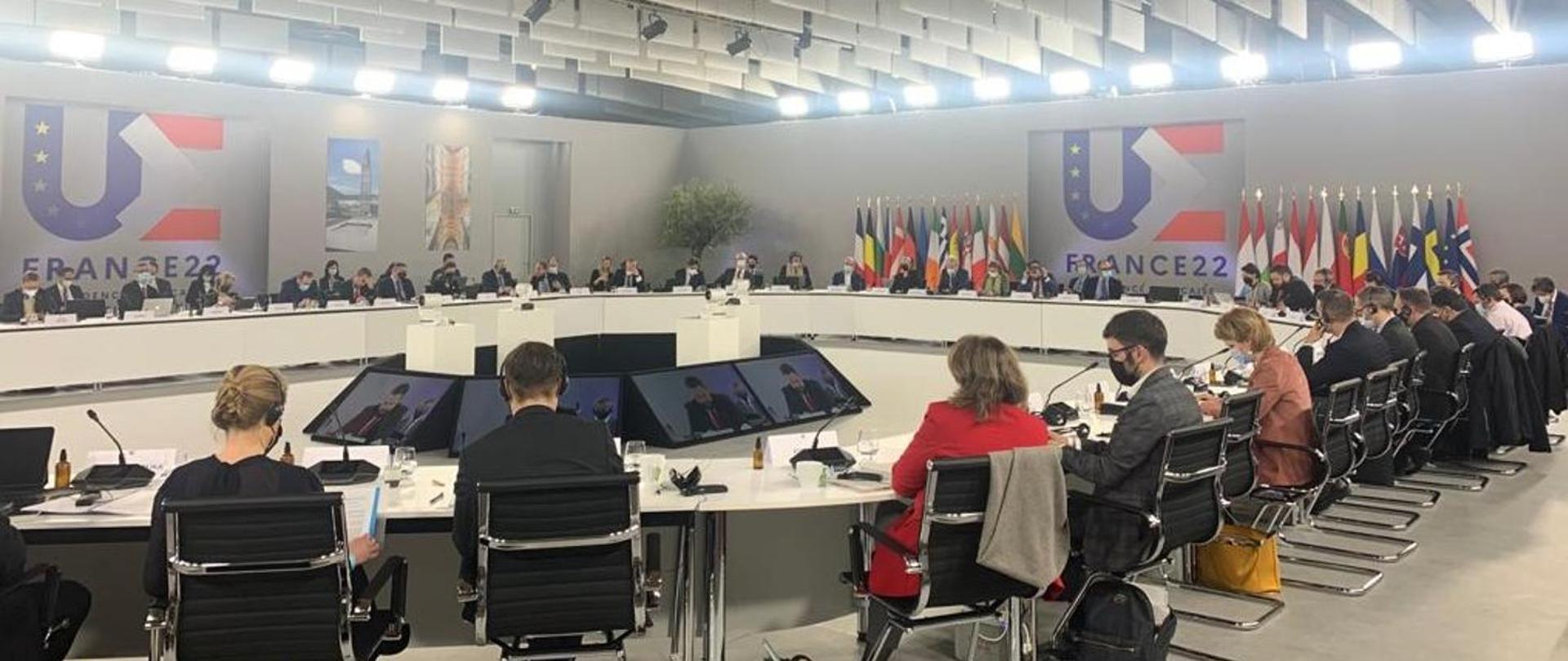 Deputy Minister Guibourgé-Czetwertyński at the informal meetings of the EU Ministers of Environment and Energy 