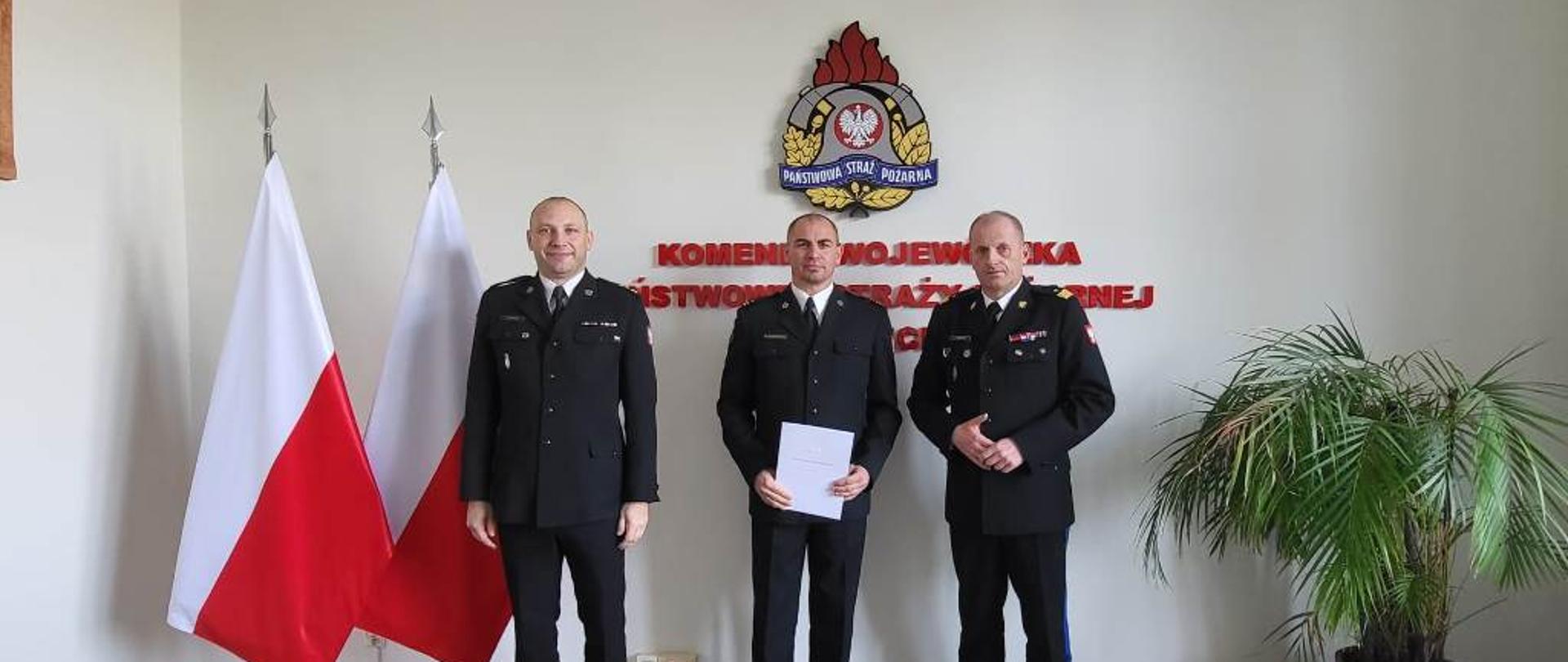 Powierzenie pełnienia obowiązków zastępcy Komendanta Powiatowego PSP w Sławnie 