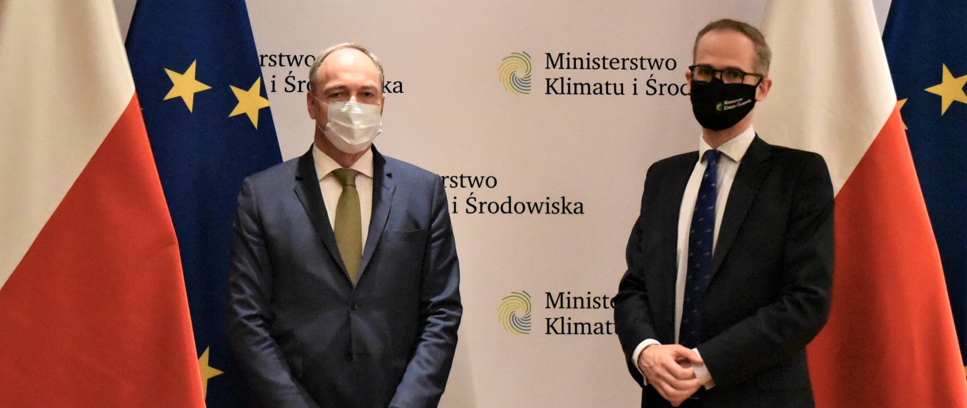 Spotkanie wiceministra Guibourgé-Czetwertyńskiego z Ambasadorem Luksemburga