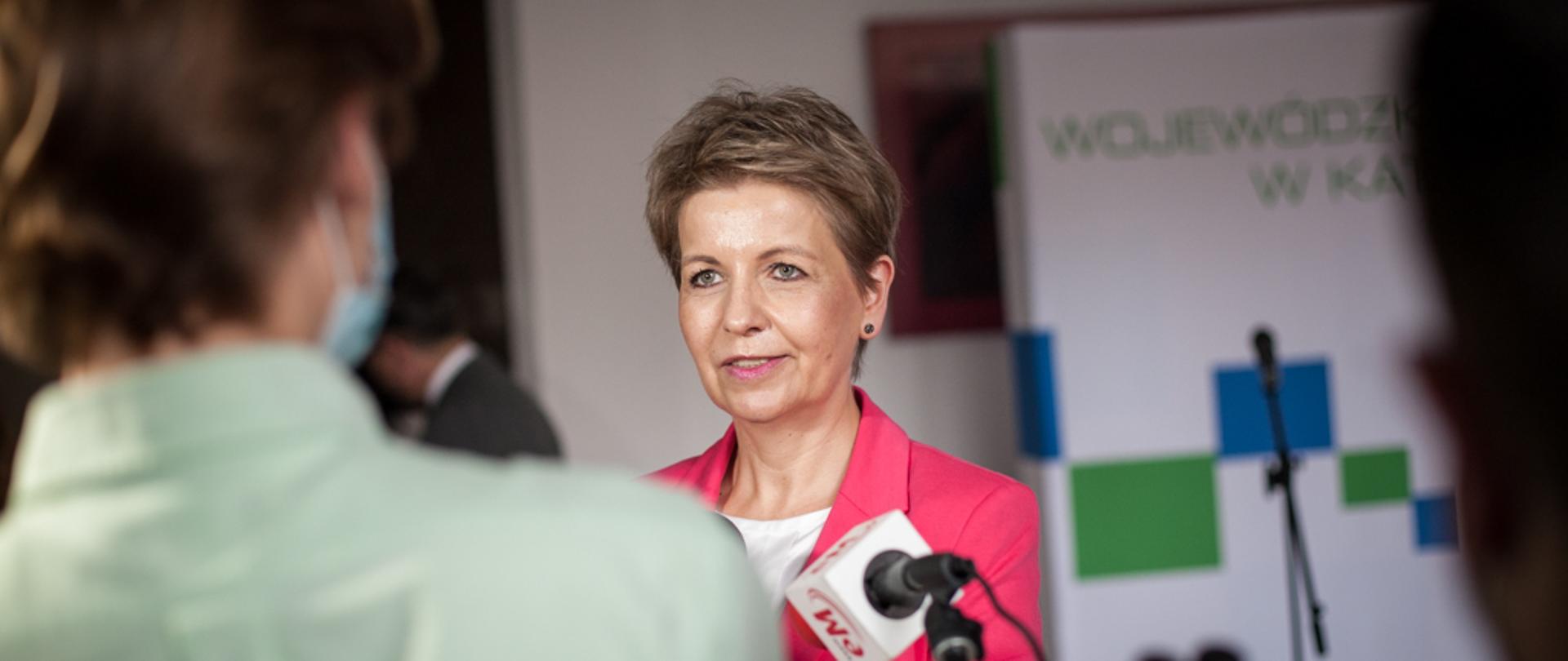 Konferencja prasowa wiceminister aliny Nowak