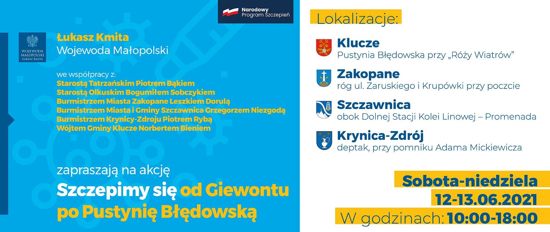 weekendowa akcja szczepień