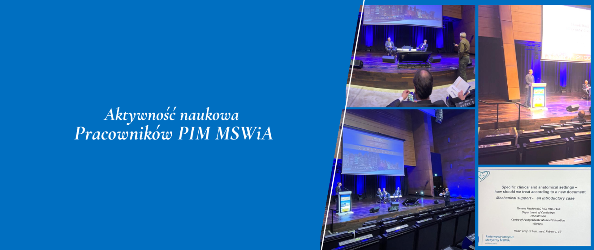  Aktywność naukowa Pracowników PIM MSWiA