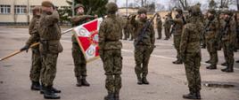 Żołnierze 1 Podlaskiej Brygady Obrony Terytorialnej złożyli uroczystą przysięgę